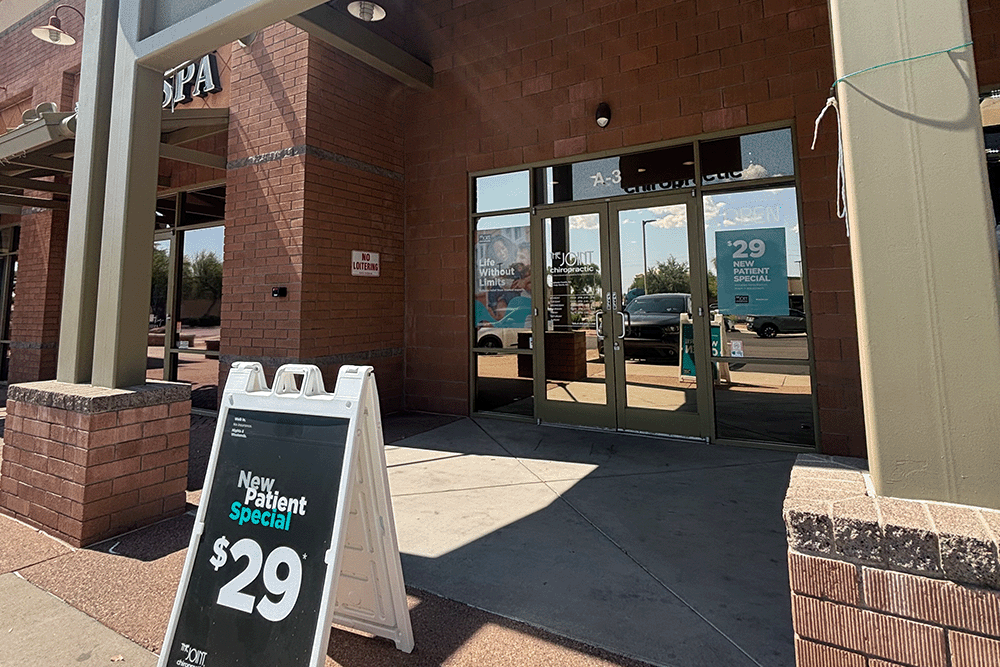 The Joint Chiropractic Dysart and Indian School Exterior