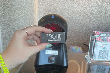 The Joint Chiropractic Layton Key Tag Scanner