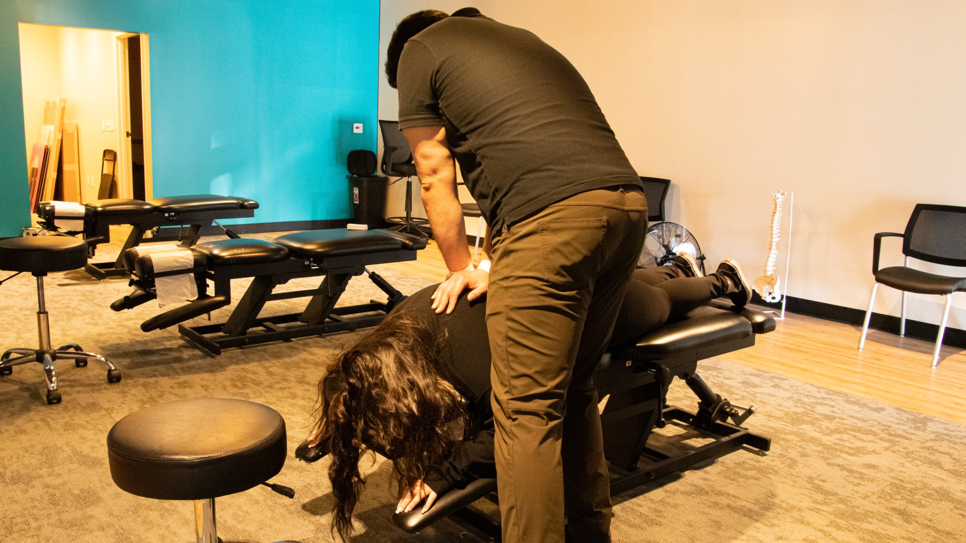 The Joint Chiropractic Woodland Hills Patient Adjustment 