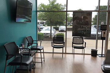 The Joint Chiropractic Denton Front Lobby