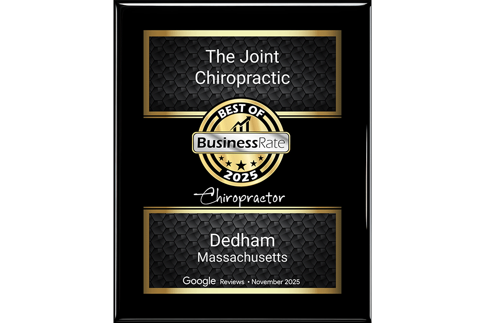 The Joint Chiropractic Dedham Best of BusinessRate 2025