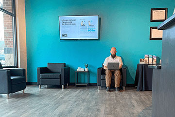 The Joint Chiropractic Charlottesville Front Lobby