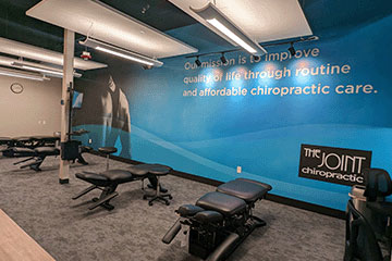 The Joint Chiropractic Valley Ranch Adjustment Bay