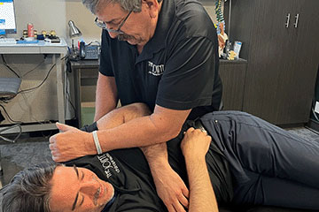 The Joint Chiropractic Greenwood IN Patient Adjustment