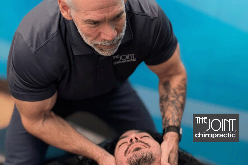 The Joint Chiropractic Gainesville Archer Road Patient Adjustment