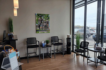 The Jont Chiropractic Broken Arrow Front Lobby