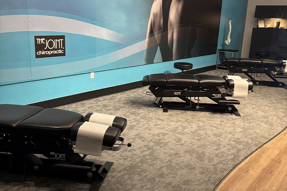 The Joint Chiropractic Buford Mall of Georgia Adjustment Bay