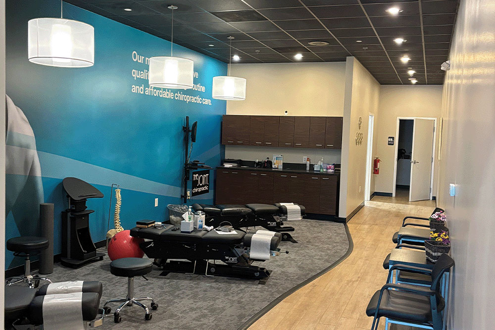 The Joint Chiropractic Holly Springs Adjustment Bay