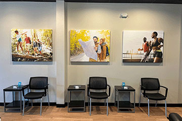 North Augusta Clinic interior image