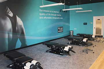 The Joint Chiropractic Saratoga Springs Adjustment Bay