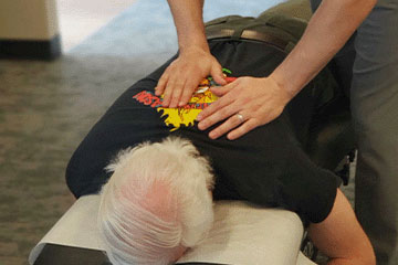 The Joint Chiropractic Meridian North Patient Adjustment