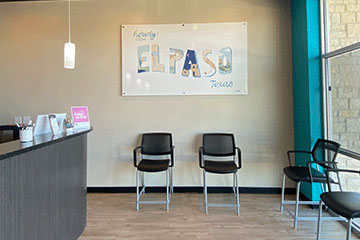 The Joint Chiropractic El Paso NE Front Lobby