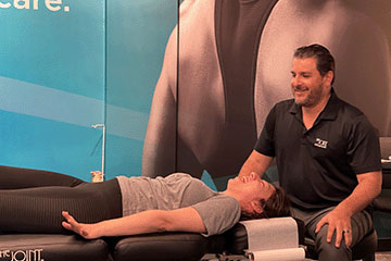 The Joint Chiropractic Round Rock Patient Adjustment