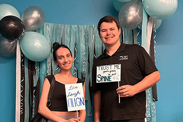 The Joint Chiropractic Regency Centre Staff and Patient