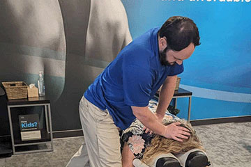 The Joint Chiropractic Jackson Patient Adjustment