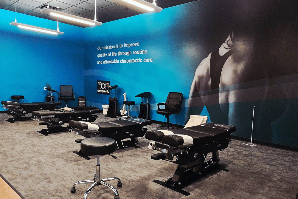 The Joint Chiropractic Bentonville Adjustment Bay